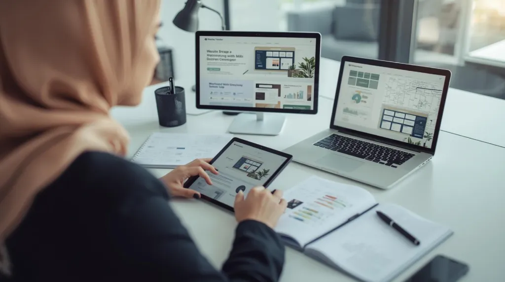 اختيار مصمم مواقع محترف