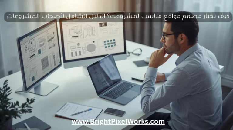كيف تختار مصمم مواقع مناسب لمشروعك